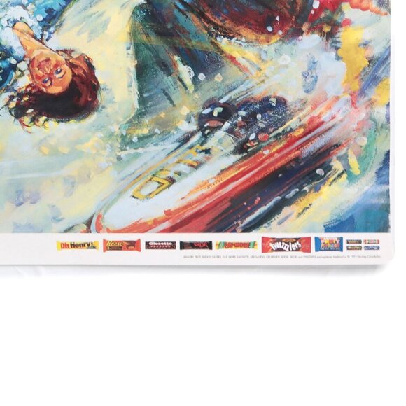 Vintage 1993 XVII Olympic Winter Games Psoter Hershey Stewart Sherwood Artist - Picture 6 of 7